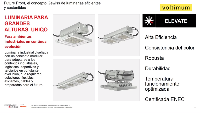 “Future Proof” by Gewiss: Conoce las luminarias eficientes y sostenibles que ahorran energía y reducen costos