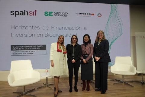 Más del 50% del sector financiero español ya excluye empresas que dañan la biodiversidad, según un nuevo informe de SE Advisory Services y Spainsif