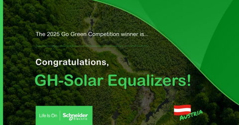 Schneider Electric anuncia los ganadores globales del Go Green Competition 2025