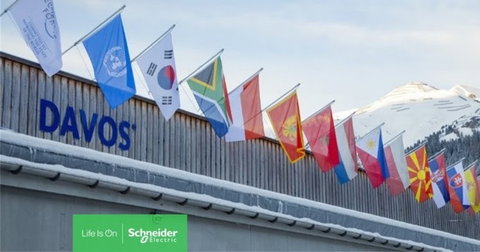Schneider Electric impulsa la tecnología energética en la Reunión Anual del Foro Económico Mundial