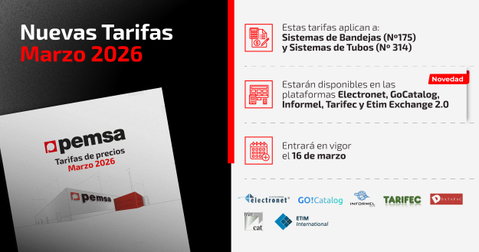 PEMSA lanza las nuevas listas de precios Nº 175 y Nº 314 con disponibilidad en múltiples formatos para una integración total en entornos digitales