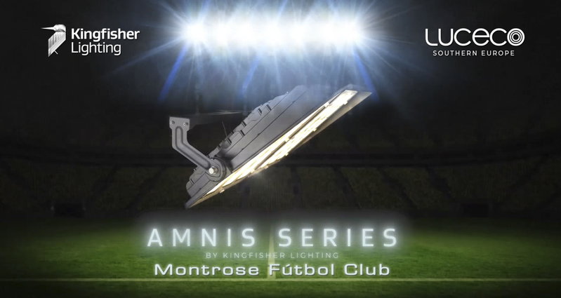 AMNIS Flood: Potencia y Precisión para la Iluminación Deportiva y Gran Altura. Montrose FC
