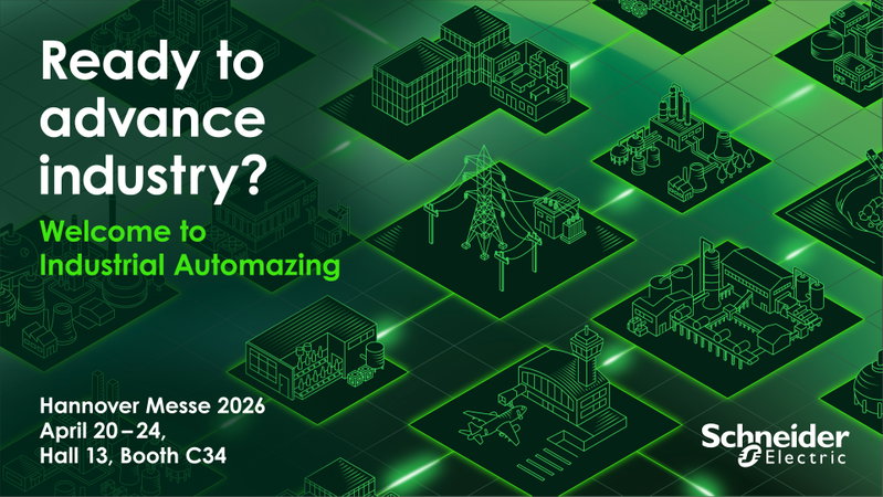 Desafío aceptado: Schneider Electric muestra la convergencia entre energía y tecnología en Hannover Messe 2026