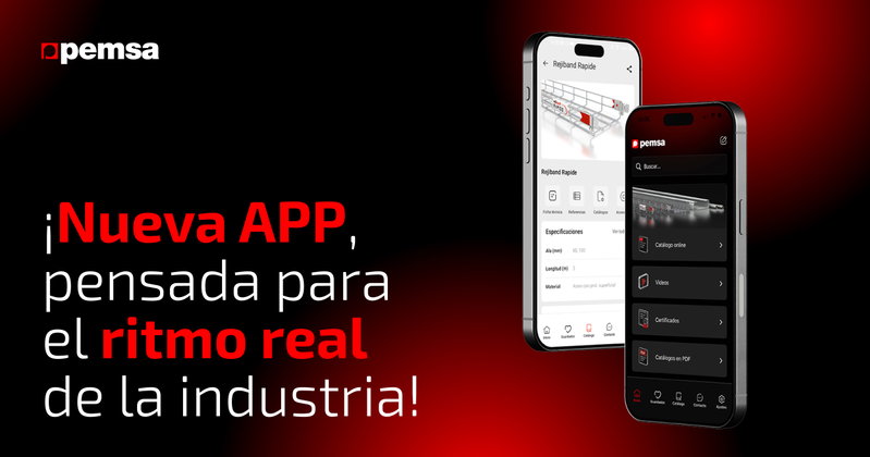 Pemsa lanza una nueva versión de su app con más funciones y un diseño optimizado para el profesional técnico