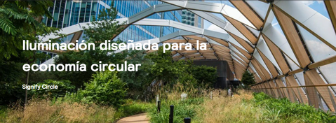 Elige un sistema de iluminación de alto rendimiento, eficiente en el consumo de energía y recursos, y diseñado para garantizar su durabilidad, capacidad de actualización y reutilización