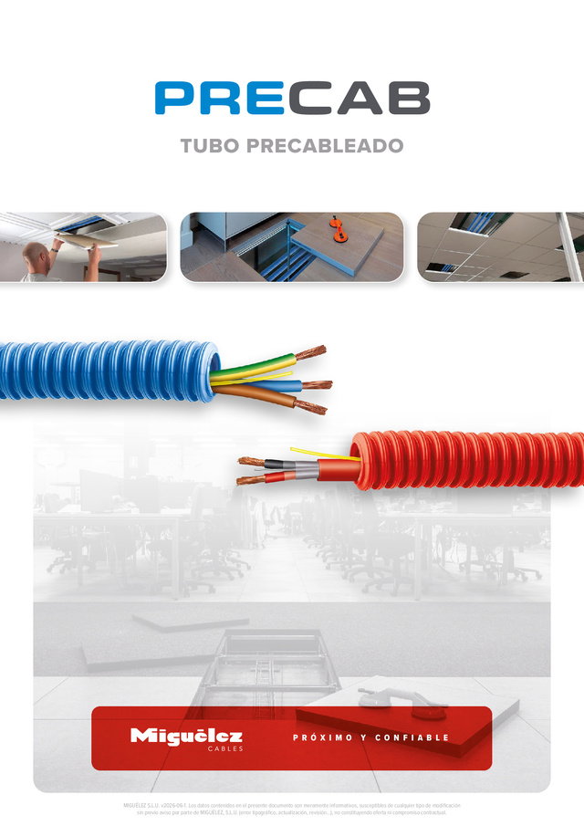 Precab tubo precableado