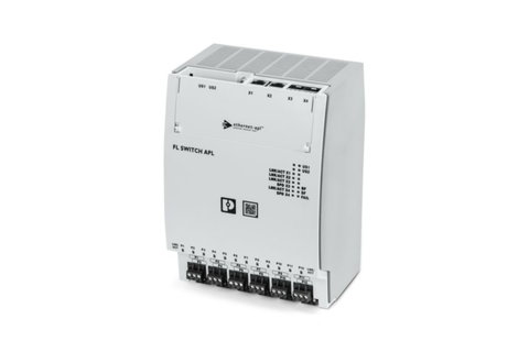 Nueva variante del switch Ethernet-APL con doce puertos: diseño compacto, homologaciones en todo el mundo