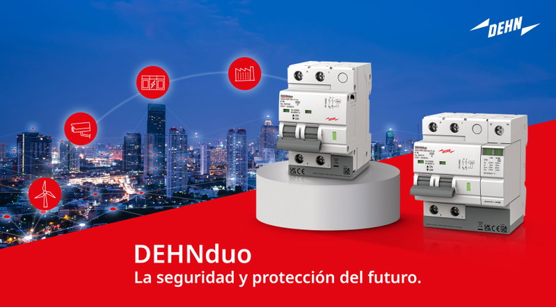 DEHNduo: la nueva referencia en protección contra sobretensiones