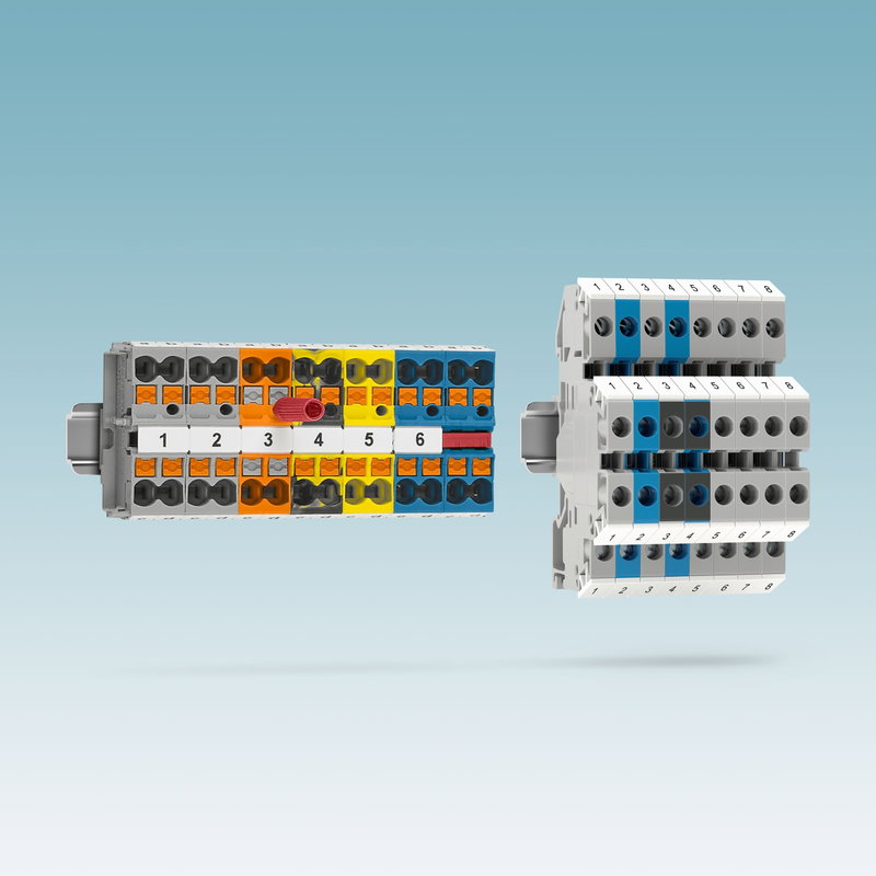 Cableado compacto con minibornas