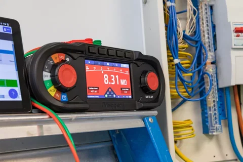 El MFT-X1 permite realizar las medidas esenciales para el cumplimiento eléctrico