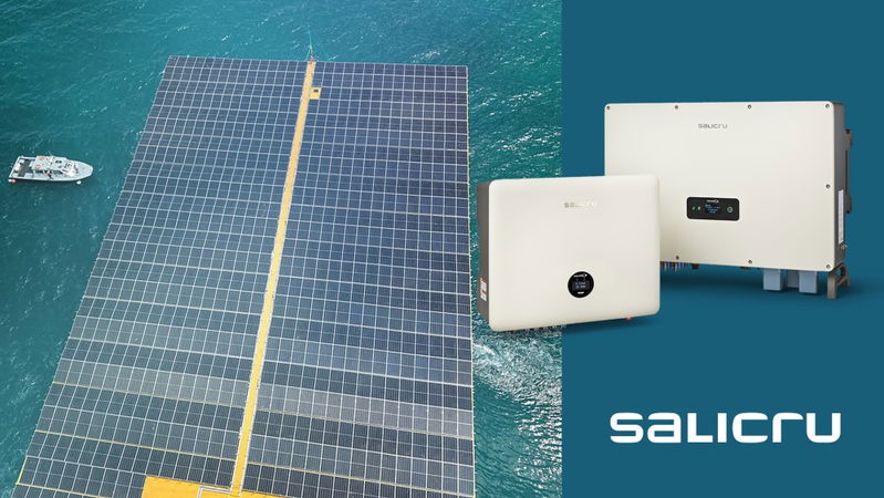 Salicru en la primera planta fotovoltaica marina de España