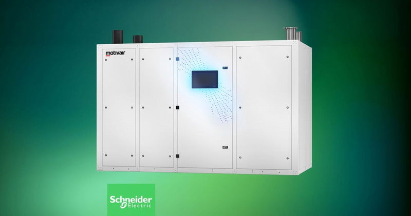Schneider Electric lanza una nueva unidad de distribución de refrigerante de Motivair que integra refrigeración líquida y por aire para despliegues de centros de datos más flexibles