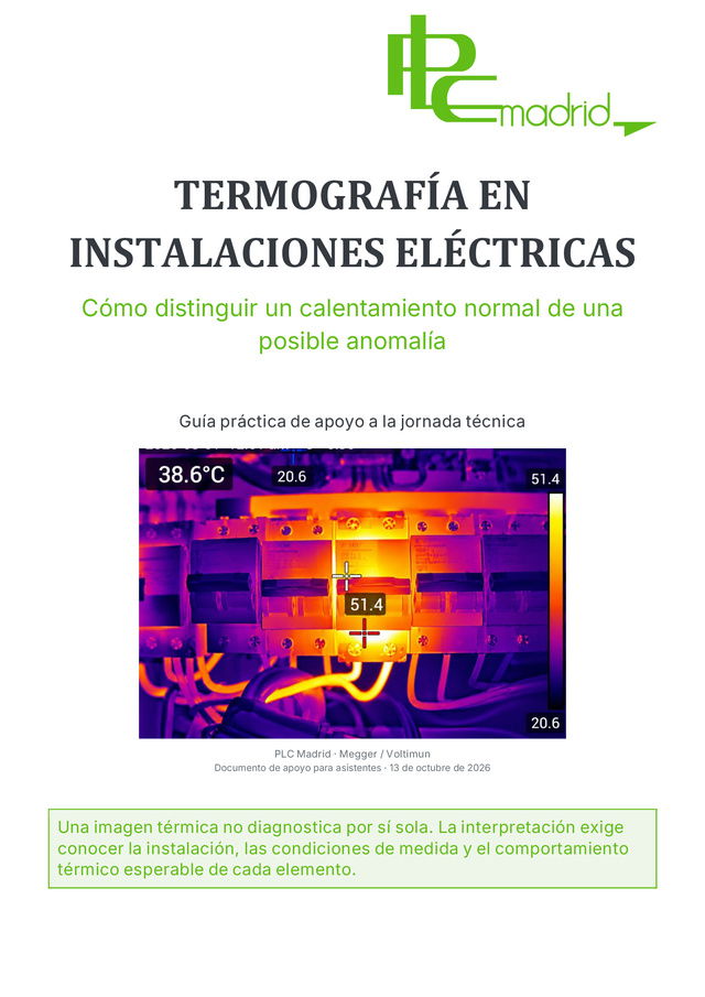 Termografía en Instalaciones Eléctricas - PLC Madrid