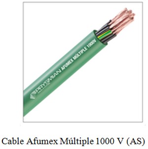 Cable Afumex Múltiple 1000 V (AS)                                         