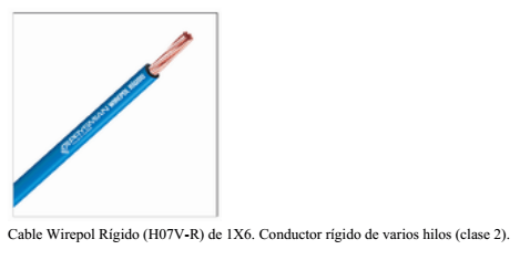 cable wirepol rigido de varios hilos