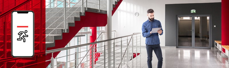 NaveoPro™ : la solution intelligente pour vos éclairages de secours pilotable depuis une application mobile