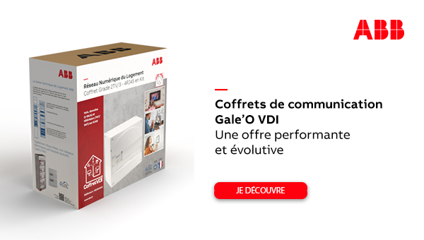 Répartition et coffret de communication VDI : découvrez la solution en kit d'ABB pour le résidentiel