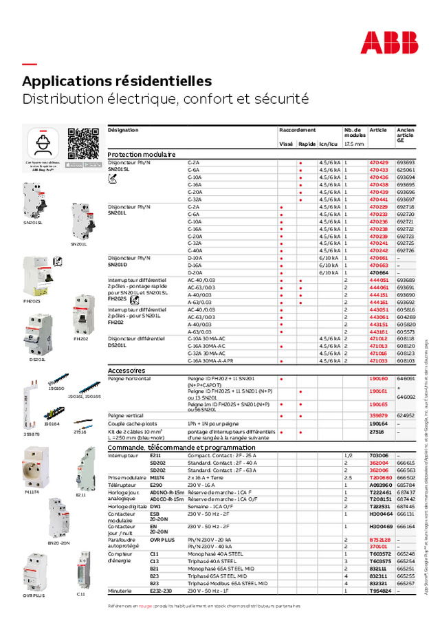 ABB : Applications résidentielles