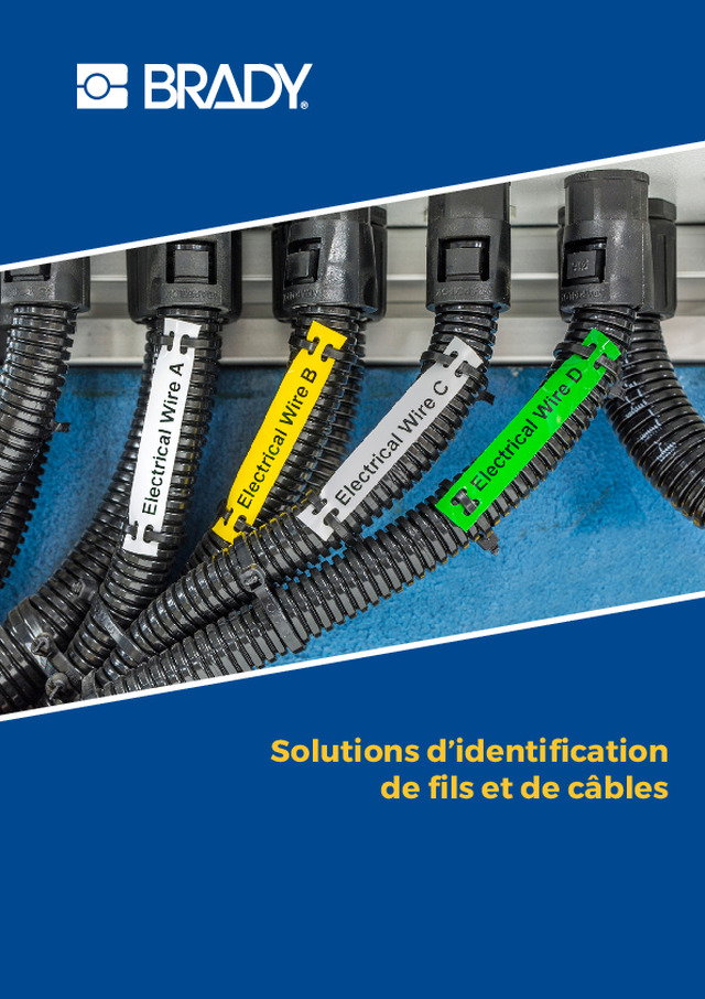 Brady - Solutions d’identification de fils et de câbles