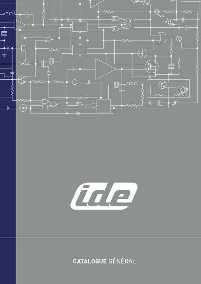 IDE ELECTRIC: CATALOGUE GÉNÉRAL