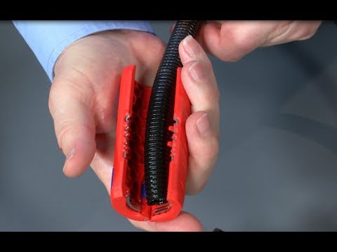 TwistCut : coupe-tubes pour gaines électriques 100 mm