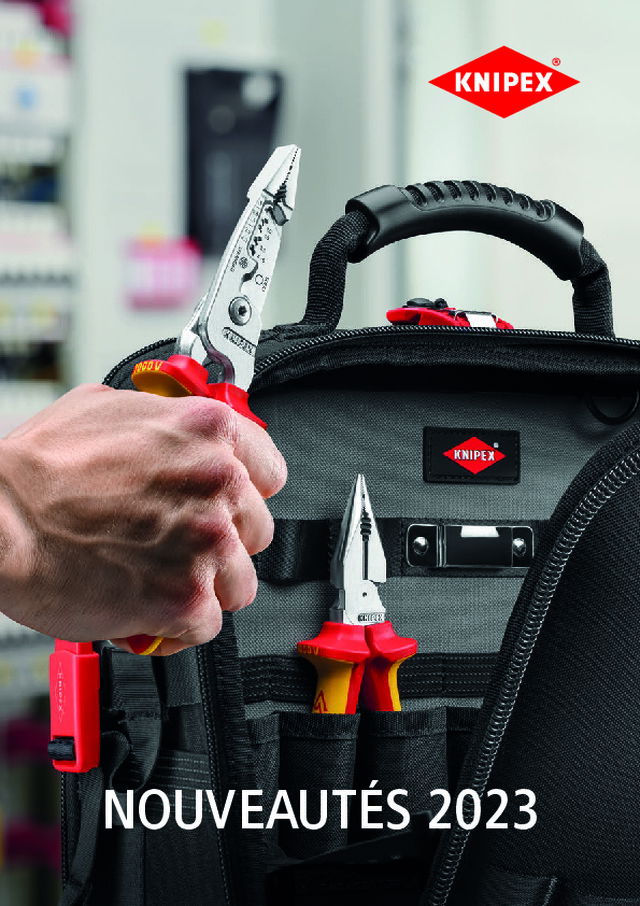 Découvrez les nouveautés produits 2023 de la marque de pinces KNIPEX
