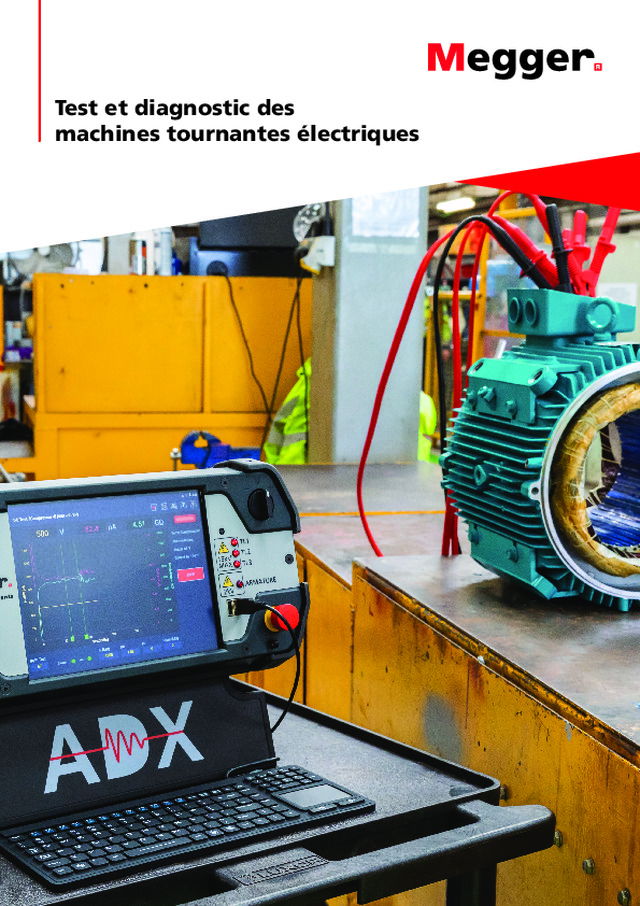 Test et diagnostic des machines tournantes électriques