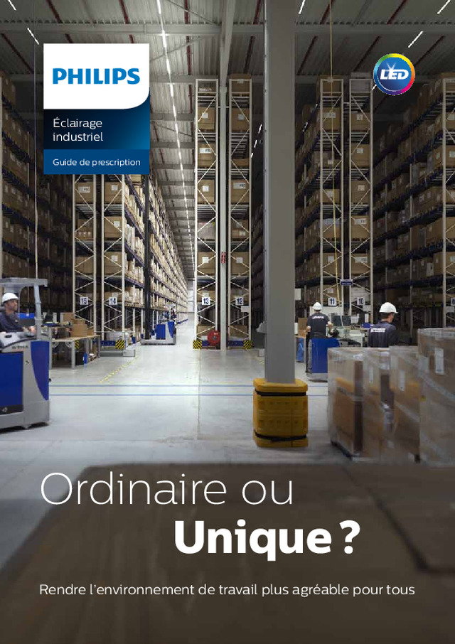 Catalogue Philips éclairage industriel