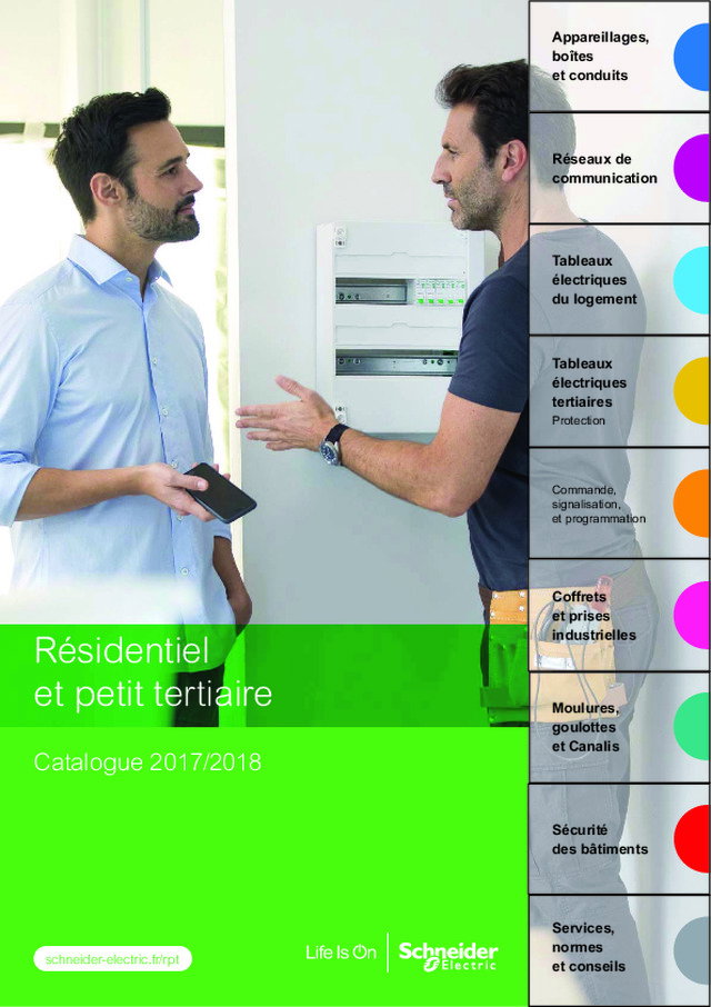 Catalogue Schneider résidentiel et petit tertiaire