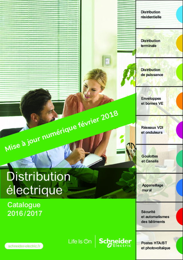 Catalogue Schneider distribution électrique