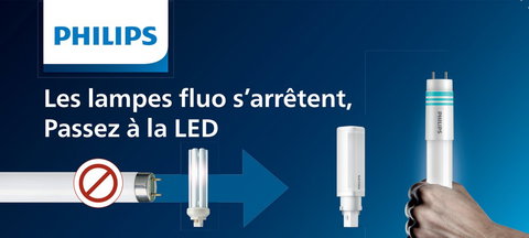 2023 marque la fin des lampes fluocompactes et fluorescentes