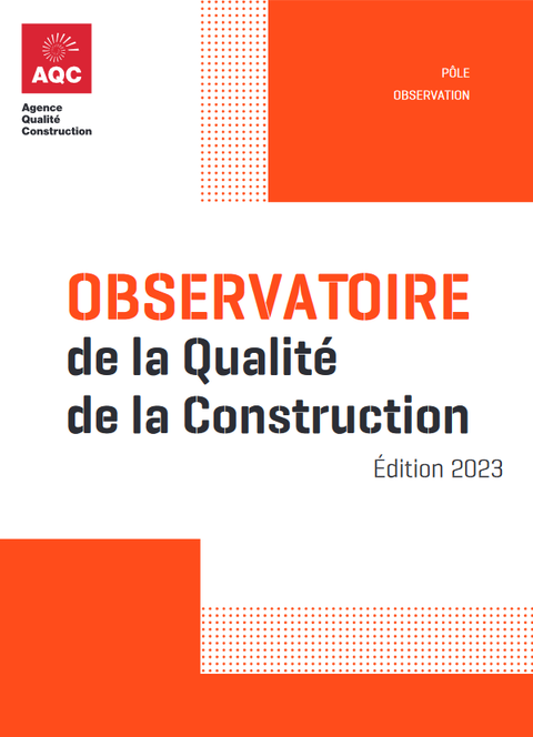 Sinistres dans le bâtiment : découvrez des retours d'expériences dans l'édition 2023 de l'« Observatoire de la Qualité de la Construction »