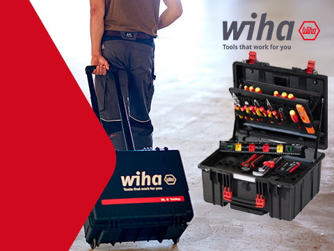 Nouveau : la caisse à outils Wiha XL 2 Trolley electric