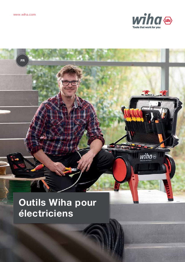 Catalogue 2022 : outils Wiha pour électriciens