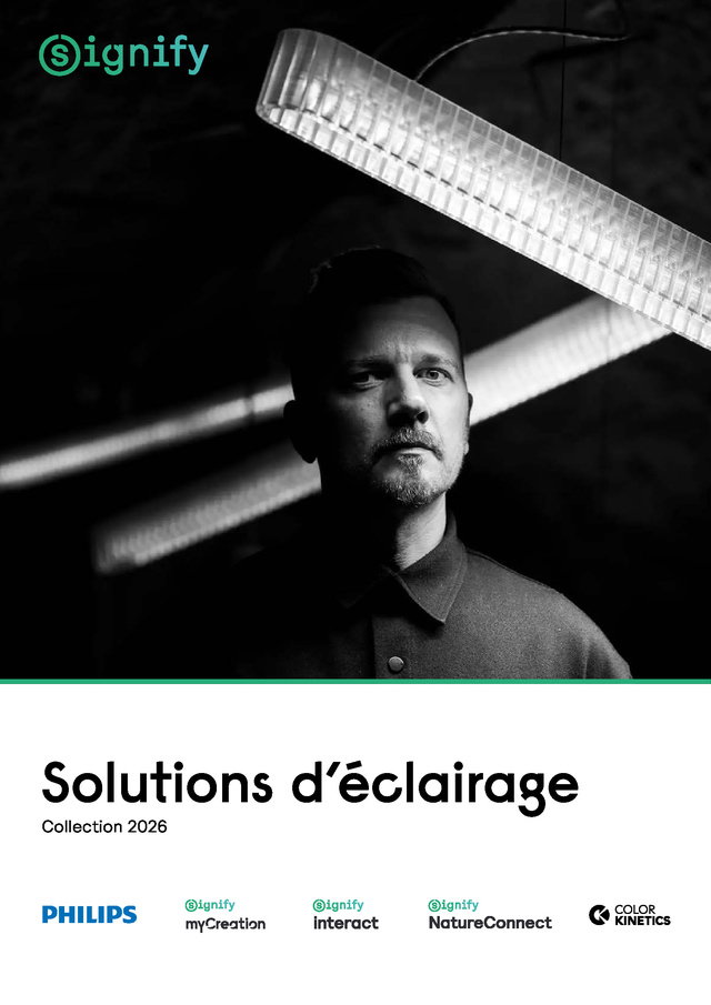 Catalogue Solutions d’éclairage
