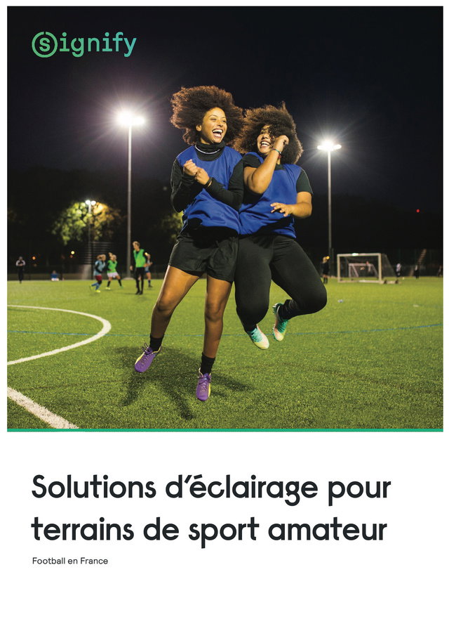 Solutions d’éclairage pour terrains de sport amateur