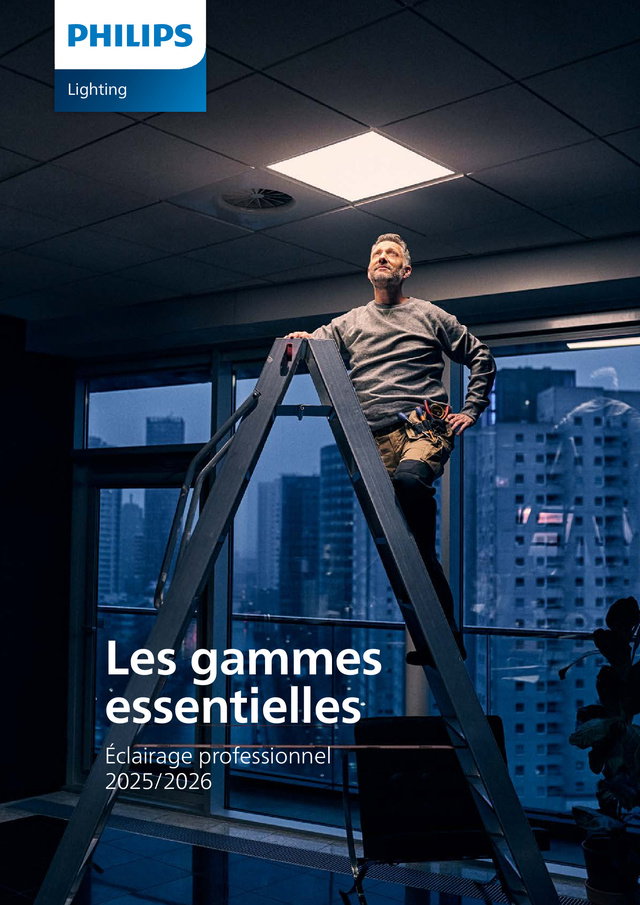 Catalogue Philips - Les gammes essentielles professionnelles 