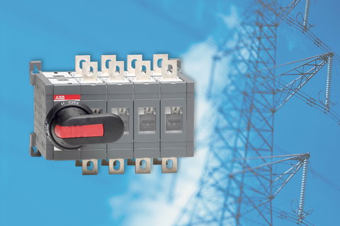 ABB’s manual change-over switch ensures constant power