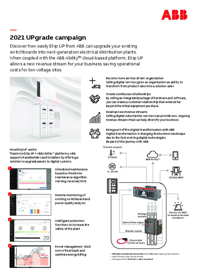 Ekip Up Upgrade Campaign Leaflet