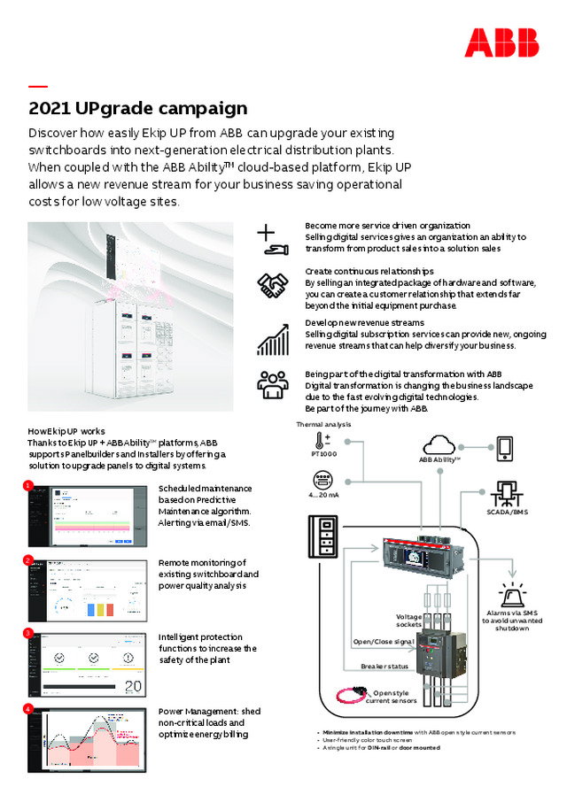 Ekip Up Upgrade Campaign Leaflet