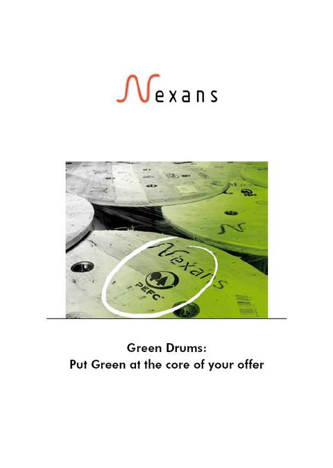 Green Drums: Put Green at the core of your offer