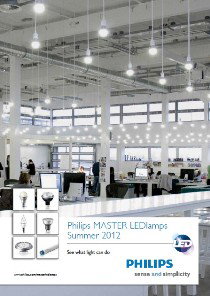 New Philips MASTER LED Lamps Brochure