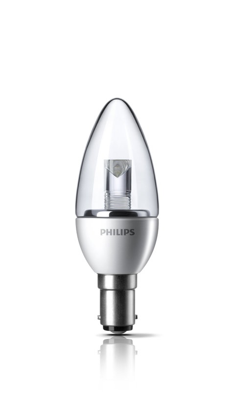 Award winning Novallure LEDcandle now available in small bayonet cap