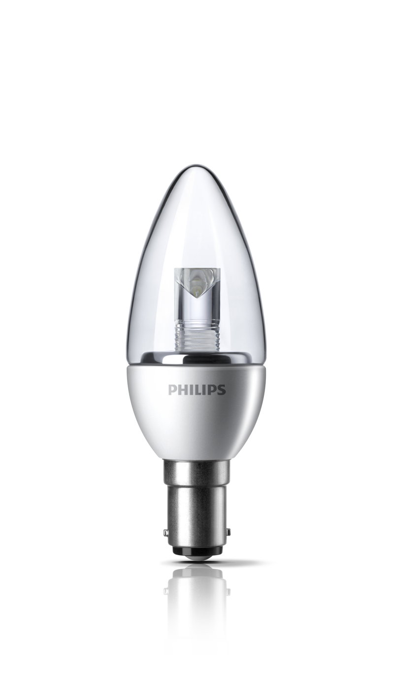 Award winning Novallure LEDcandle now available in small bayonet cap