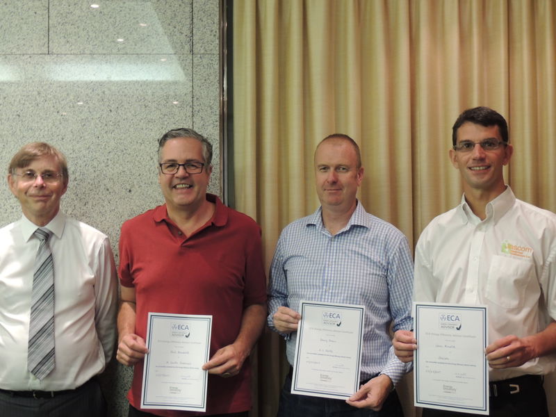 Schneider Electric and Electrical Contractors' Association celebrate first ECA members to achieve Energy Efficiency Advisor