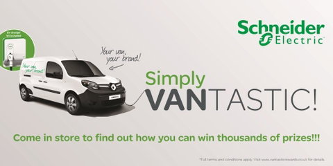 Schneider Electric's vantastic winner gets ready to charge ahead