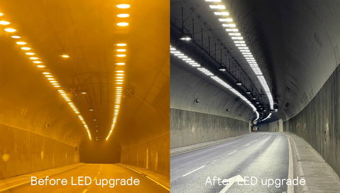 Signify supports Dublin Port Tunnel with a fast route to energy efficiency