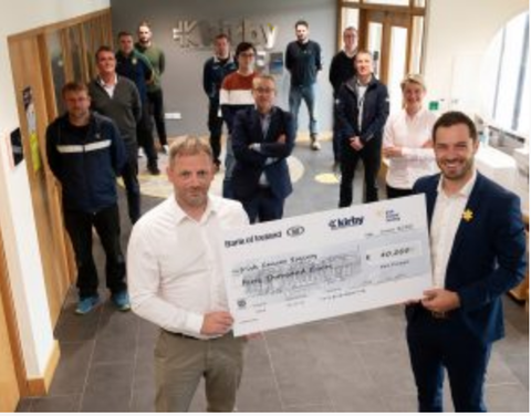 Kirby employees raise €40,000 for the Irish Cancer Society