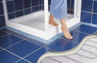 Dimplex undertile heating - it's a walkover