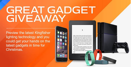 Preview the brightest new lighting technology and win amazing gadgets in time for Christmas!